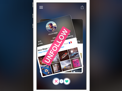 Cleanstagram - (WIP) app instagram ios iphone mobile tinder wip