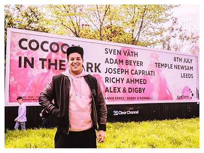 Billboard Design - Cocoon in the Park Festival