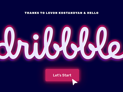 Hello, dribbble! @svgravity illustration typography