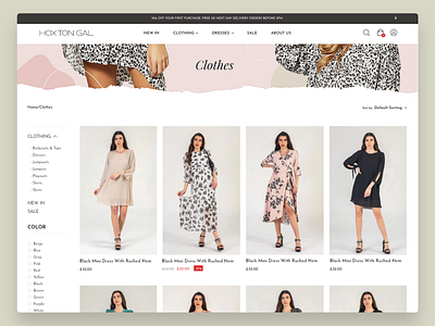 Hoxton Gal Online Store clothes clothes shop dresses fashion fashion brand store