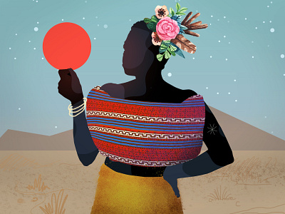 Lel Le collage ethnic ethnic design graphic design illustration inspration