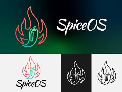 SpiceOS logo and cover cover logo