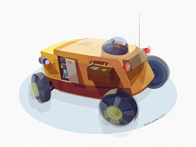 Hello Dribbble's !! car concept design electric engine illustration texture vehicle