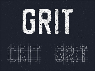 Grit WIP Collage hand lettering illustration ipad pro art lettering procreate sketch texture type design typography wip