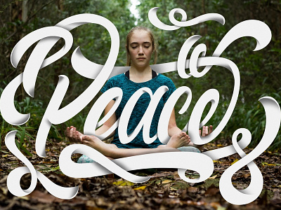 Yoga Lettering Posters