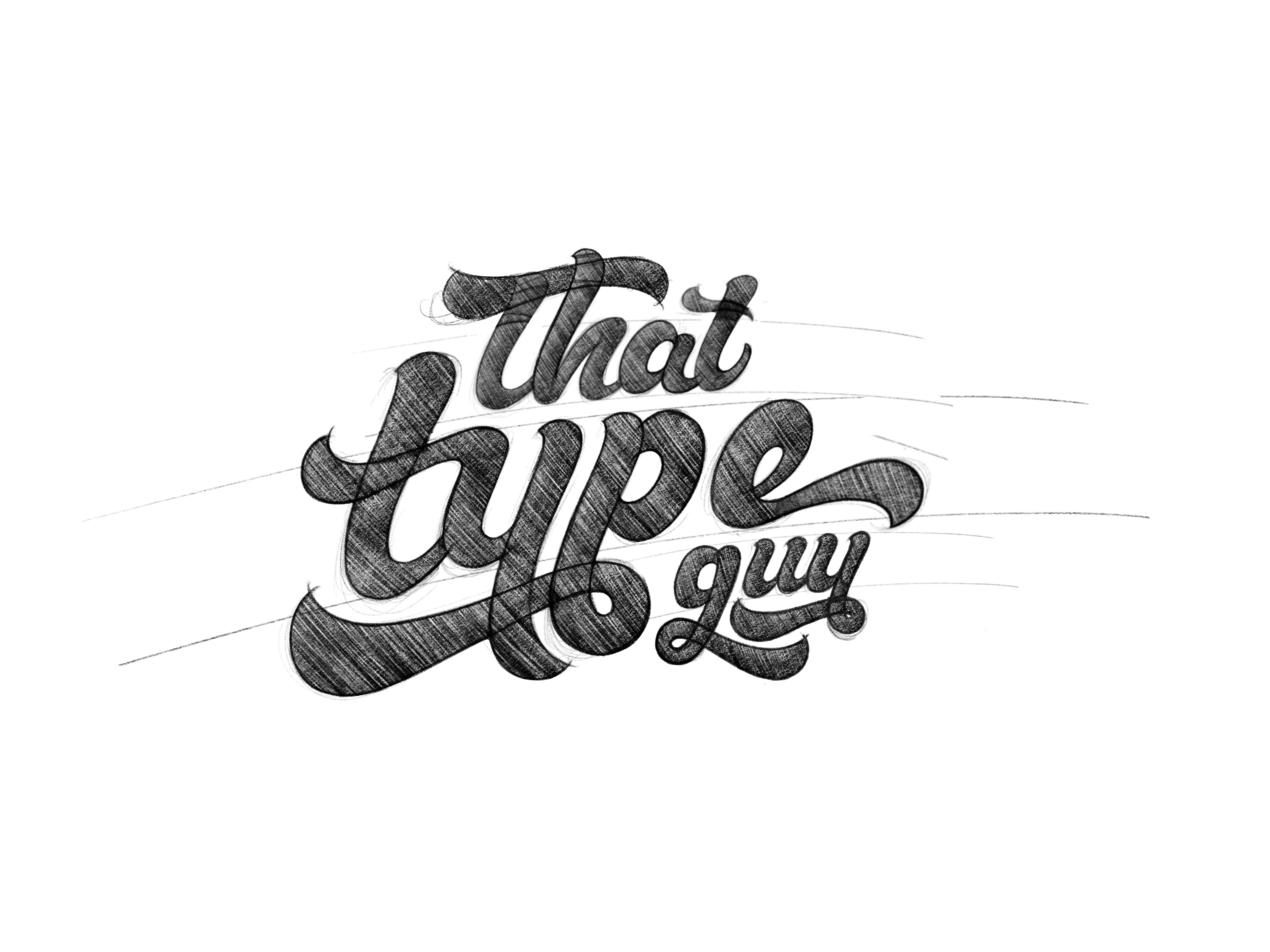 That Type Guy Logo 2.0 by Zachary Styles on Dribbble