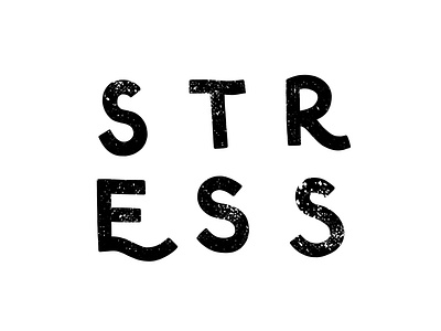 Stress black and white calligraphy contrast design distressed hand lettering illustration ipad pro ipad pro art lettering monoline procreate texture type design typography