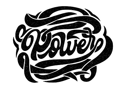 Power Inked 2.0 apple pencil calligraphy design hand lettering illustration inked ipad pro ipad pro art layout lettering procreate texture type design typography