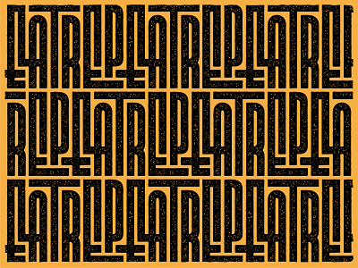 Repeat Block adobe illustrator design hand lettering illustration ipad pro lettering procreate texture type design typography vector art
