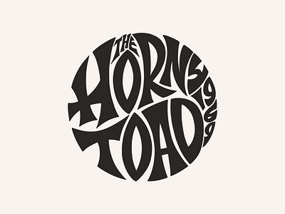 The Horny Toad 1969 adobe adobe illustrator design hand lettering illustration ipad pro ipad pro art lettering procreate type design typography vector