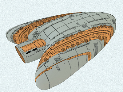 URL-22 3d 3d lineart comic art design illustration keyshot vector zbrush pixlogic