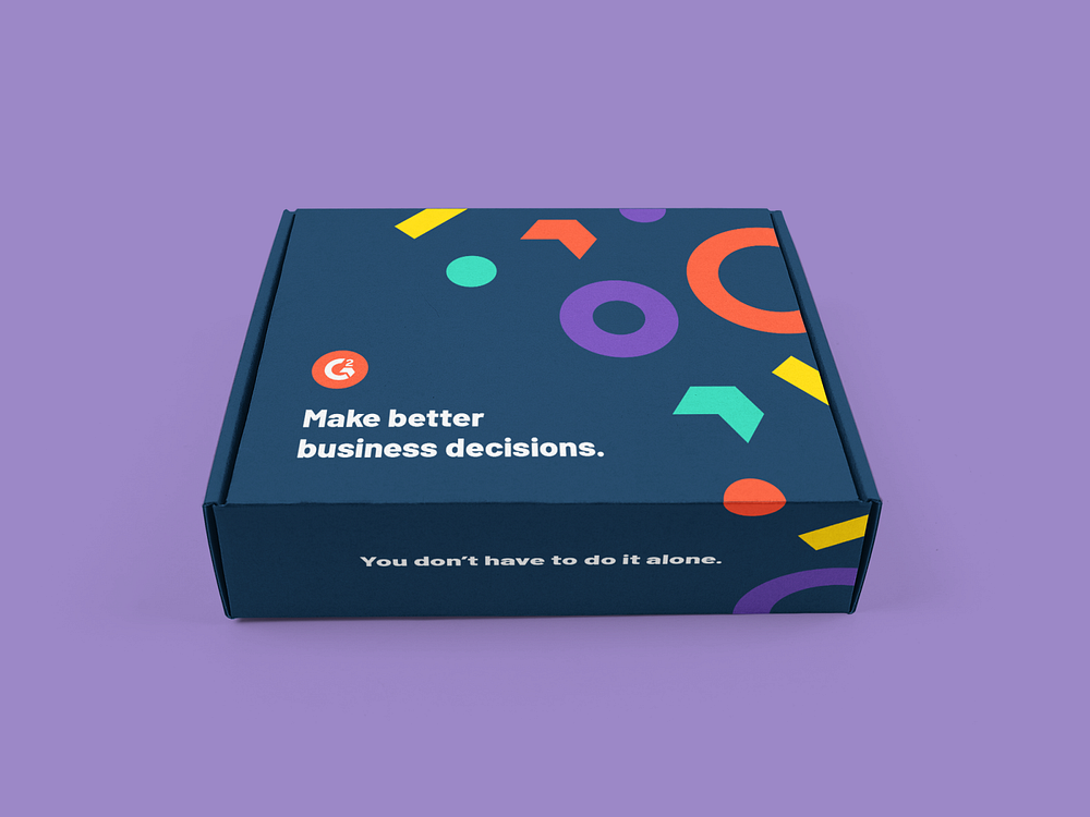 Branded Shipping Box by Laura Weiss on Dribbble