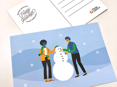 ThinkCERCA Holiday Postcard