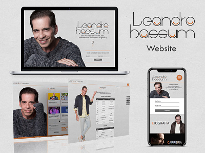 Leandro Hassum | Website branding golden ratio graphic design