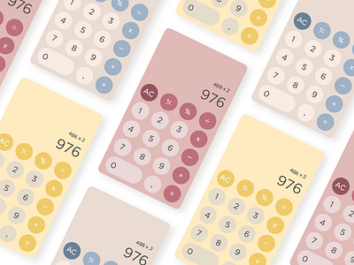 DailyUI #004 - Calculator 004 appdesign calculator dailyui design lifestyle mobile ui