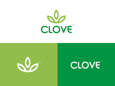 Clove Business Service branding cleaning company design identity logo