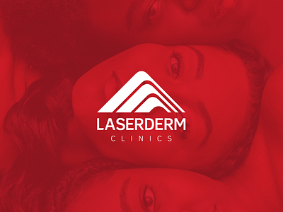 Laserderm Clinics beauty salon branding dermatology design identity logo