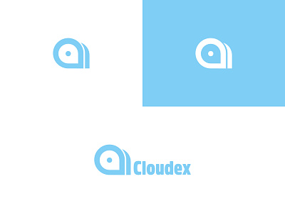 Cloudex 2d logo action body language branding cloud logo emotion expression flat logo host logo hosting logo identity logo logo design logotype management marketing modern modern logo typography