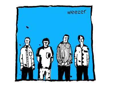 Weezer nerds the blue album weezer