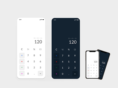 Calculator app appdesign calculator dailyui design ui