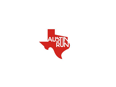 “Austin Run” Day 7 of Thirty logos challenge challenge charity charitylogo designchallenge logochallenge logodesign london red run