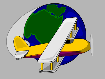WIP Logo illustration inkscape logo vector