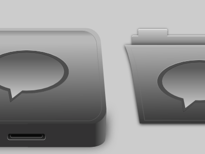 Folder and Drive icons