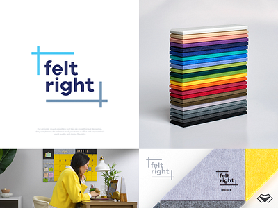 Felt Right Logo by VisualCurve