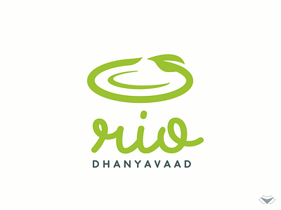 Vegan Restaurant Logo green green plate healthy food leaf logo logotype organic organic food plate typography vegan vegetarian