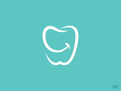 Smiling Tooth Logo dental dental clinic dental health dental implants dental school health healthy smile logo logotype smile teeth tooth