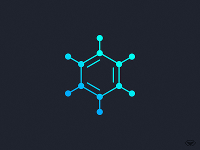 Molecule Logo app bio biological biology blue branding business cellular corporate design elegant green icon logo logotype modern molecular molecule molecules vector