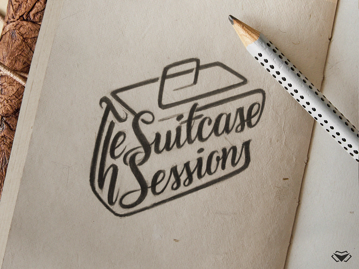 Suitcase sketch icon vector illustration  RAStudio 6977895  Stockfresh