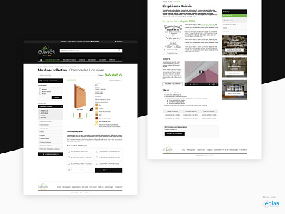 Guimier - corporate website 2/2 responsive design webdesign