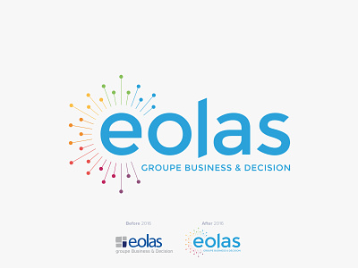 Eolas - rebrand brand identity logo rebrand