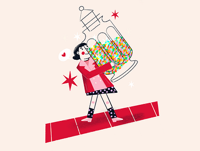 Jelly beans candyshop colorfull digitalart drawing editorial editorial illustration girl character happiness illustration jelly beans kids art kids book kids illustration lover magical procreate art