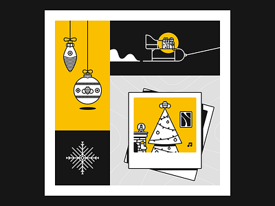Christmas Delivery Illustration