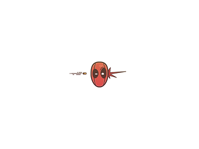 Deadpool Shot avatar bullet deadpool headshot illustration rosek