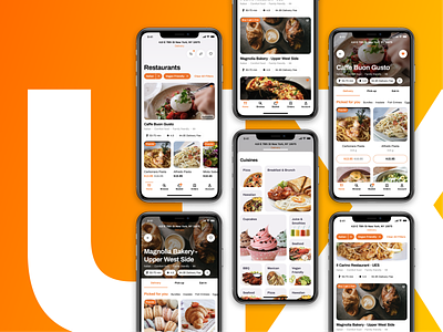 Food Delivery App Concept app delivery design e commerce figma food restaurant ui ux