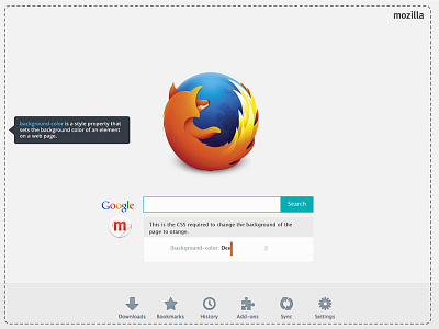 Remix & Hack the Firefox Homepage code css firefox hack interaction mozilla remix snippet ux