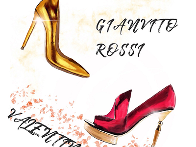 High Heel Shoes👠 fashion fashion illustration gianvitorossi highheels ipadpro procreate