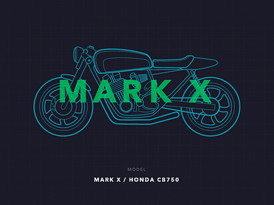 DEBOLEX / 2016 bike grid illustration motorbike motorcycle outlines type ui ux