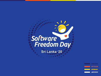 Software Freedom Day (SFD) Logo | Sri Lanka | 2020 branding creative design event icon illustration ishankats logo logodesign srilanka vector