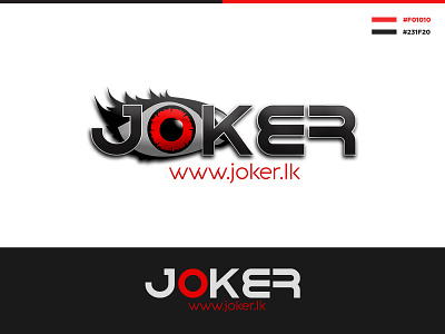 Joker Logo branding creative design illustration ishankats joker logo logodesign vector