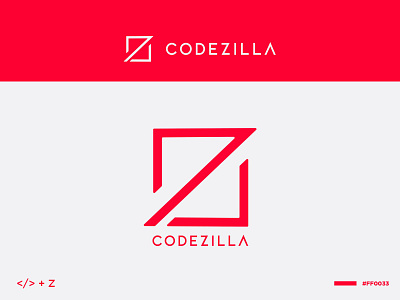 Codezilla Logo best it company branding codezilla creative cz design illustration ishankats it company logodesign mobile software software company srilanka vector web