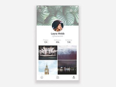 User Profile - Daily UI 006