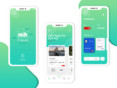 travel app. android app appdesign apps design ios iphone mobile photoshop ui ux