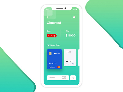 Travel app pay page