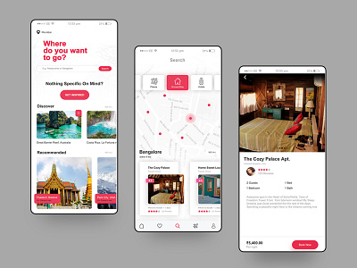 HighEnd Travel - Travel App app design button checkout design icon map tour travel app ui uidesign