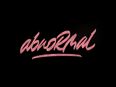 Cć / abnoRMal branding bēhance calligraphy design graphic design lettering logo logotype types typography