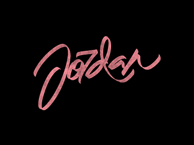 Cć / Jordan behance branding bēhance calligraphy design graphic design ipadpro jordan lettering logo logotype procreate project types typography